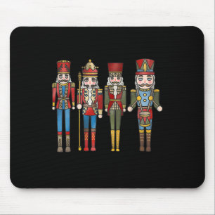Nussknacker Weihnachten Xmas Familie passende Pyja Mousepad