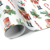 Nussknacker Weihnachts-Geschenkpapier Geschenkpapier (Rolleneckpunkt)