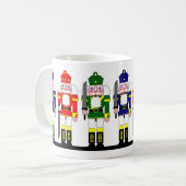 Nussknacker-Weihnachtsballett-Geschenk Kaffeetasse (Vorderseite Links)
