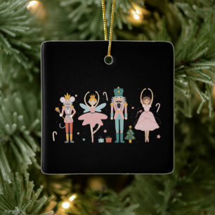 Nussknacker Weihnachtsballett Süße Feiertage Keramikornament