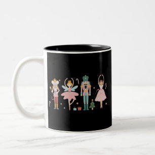 Nussknacker Weihnachtsballett Süße Feiertage Zweifarbige Tasse
