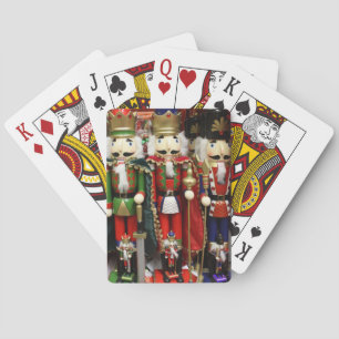 Nussknacker-Weihnachtssoldaten Spielkarten