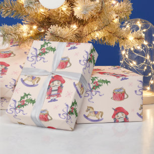 Nussknacker-Weihnachtsthema Geschenkpapier