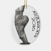 Nussknacker-Weihnachtsverzierung 2016 Keramik Ornament (Rechts)