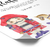 Nussknacker - Windel-Raffle-Poster Poster (Ecke)