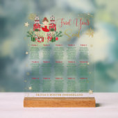 Nussknacker Winter Onederland 1. Geburtstag Sitzor Acrylschild (Neutral)