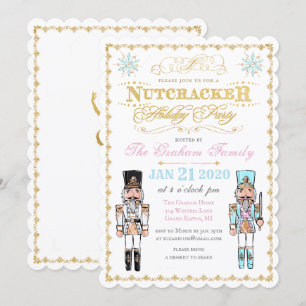 Nussknacker-Winterparty-Einladung Einladung