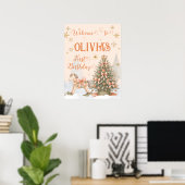 Nussknacker Zuckerpflaume Weihnachts-Willkommenssc Poster (Heimbüro)
