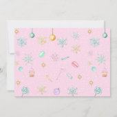 Nussknacker-Zuckerpflaumen-feenhafter Einladung (Rückseite)