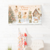 Nussknacker Zuckerpflaumenfee 1. Geburtstagsdekora Banner (Insitu)