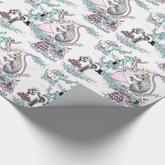 Nussknackerballett-Geschenkverpackungs-Packpapier Geschenkpapier (Ecke)