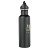 Nussknackzeit Edelstahlflasche (Links)