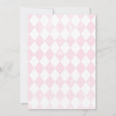 Nussknollenland von Süßigkeiten Zuckerpflaume Einladung (Rückseite)