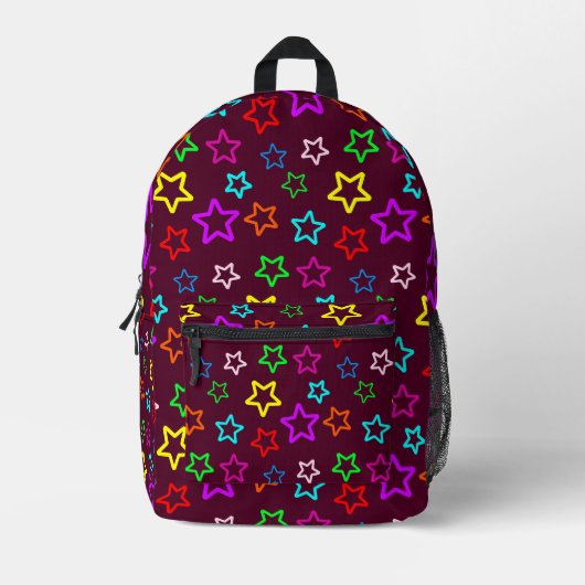 NuSTARS Bedruckter Rucksack (Vorderseite)