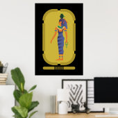 Nut ägyptische Göttin Poster (Heimbüro)