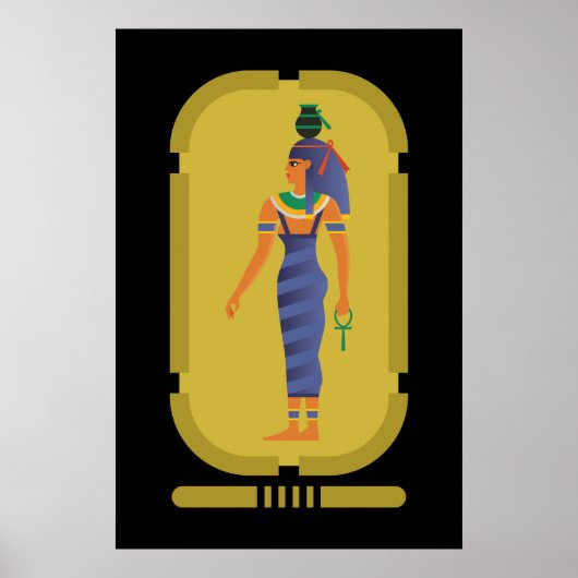 Nut ägyptische Göttin Poster (Vorne)