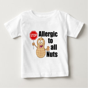 Nut Allergie Baby T-shirt