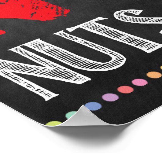 Nut Allergy Classroom Poster (Ecke)