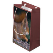 Nut Brunch Geschenktasche Kleine Geschenktüte (Rückseite Schrägansicht)