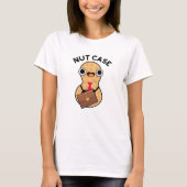 Nut Case Funny Peanut Puns T-Shirt (Vorderseite)
