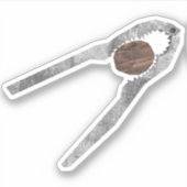 Nut cracker aufkleber (Vorderseite)
