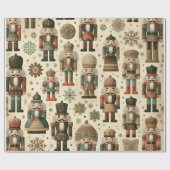 Nut Crackers Geschenkpapier (Flach)