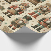 Nut Crackers Geschenkpapier (Ecke)