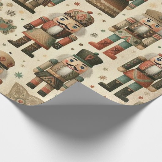Nut Crackers Geschenkpapier (Ecke)