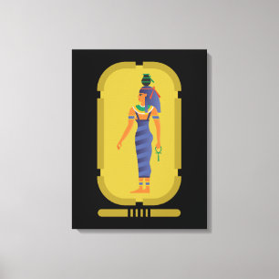 Nut Egyptian Goddess Canvas Print Leinwanddruck