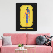 Nut Egyptian Goddess Canvas Print Leinwanddruck (Insitu (Wohnzimmer))