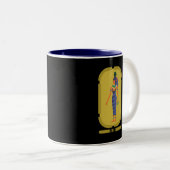 Nut Egyptian Goddess Two-Tone-Kaffee-Tasse Zweifarbige Tasse (VorderseiteRechts)