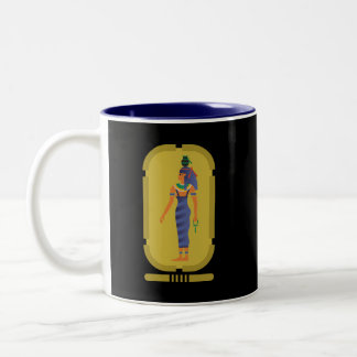 Nut Egyptian Goddess Two-Tone-Kaffee-Tasse Zweifarbige Tasse