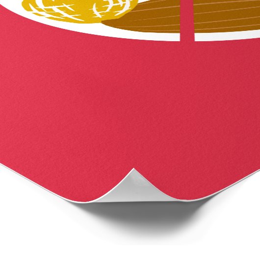 Nut free school Sign for School oder Daycare Poster (Ecke)