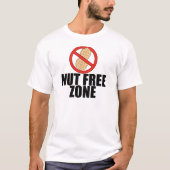 Nut Free Zone T-Shirt (Vorderseite)