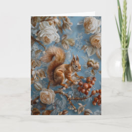 Nut - geklappte Grußkarte Karte