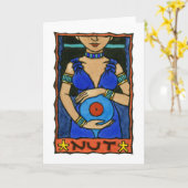 Nut Greycard Karte (Gelbe Blume)