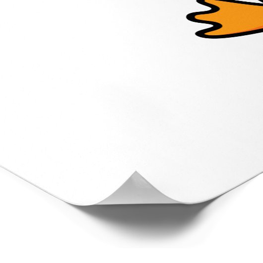 Nut Quacker Funny Peanut Puns Poster (Ecke)