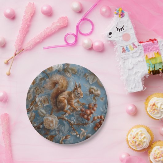 Nut — Round Paper-Teller Pappteller (Party)