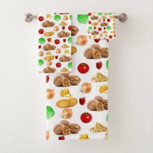 Nut Salad Badezimmer Handtuchhalter Set