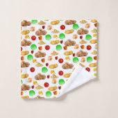 Nut Salad Badezimmer Handtuchhalter Set (Waschlappen)