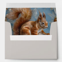 Nut - Umschlag für Kartengröße 12,7 x 17,8 cm