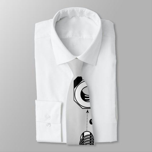 Nut und Feder Krawatte (Gebunden)