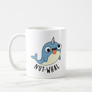 Nut-whal Funny Narwhal Pun Kaffeetasse