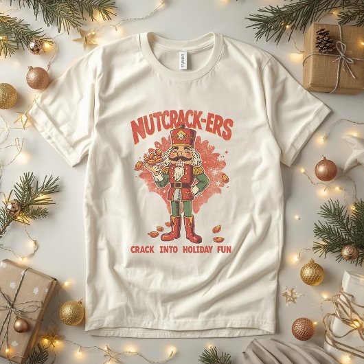 Nutcrack ers - Funny Christmas Nutcracker Pun Tri-Blend Shirt
