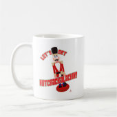 Nutcrackalackin Nutcracker Holiday Cartoon Spaß Kaffeetasse (Links)