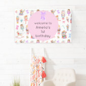 Nutcracker 1. Geburtstag Banner (Insitu)