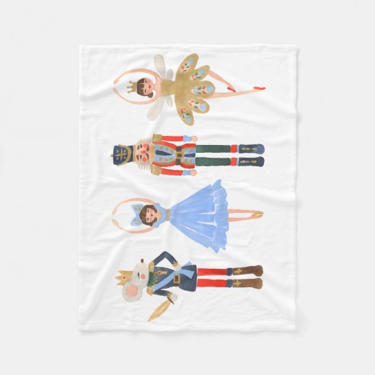 Nutcracker 1WH1 Fleecedecke (Vorderseite)