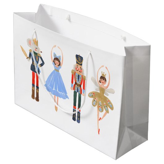 Nutcracker 1WH1 Große Geschenktüte (Rückseite Schrägansicht)