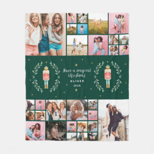 Nutcracker 29 Foto moderne minimale Weihnachtszeit Fleecedecke