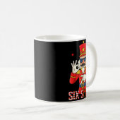 Nutcracker 67 Six Seven Christmas Meme Humor Men W Kaffeetasse (VorderseiteRechts)